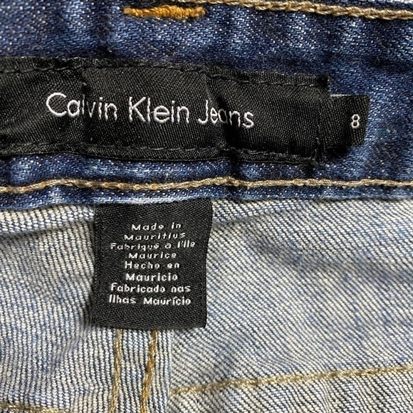 CALVIN klein boot cut jeans size 8 C21 - Picture 3 of 10